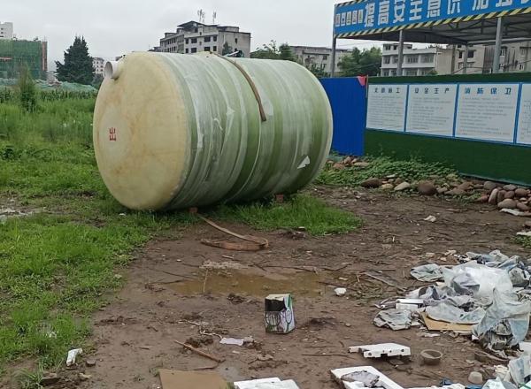 大足县遂宁船山区10立方玻璃钢化粪池项目